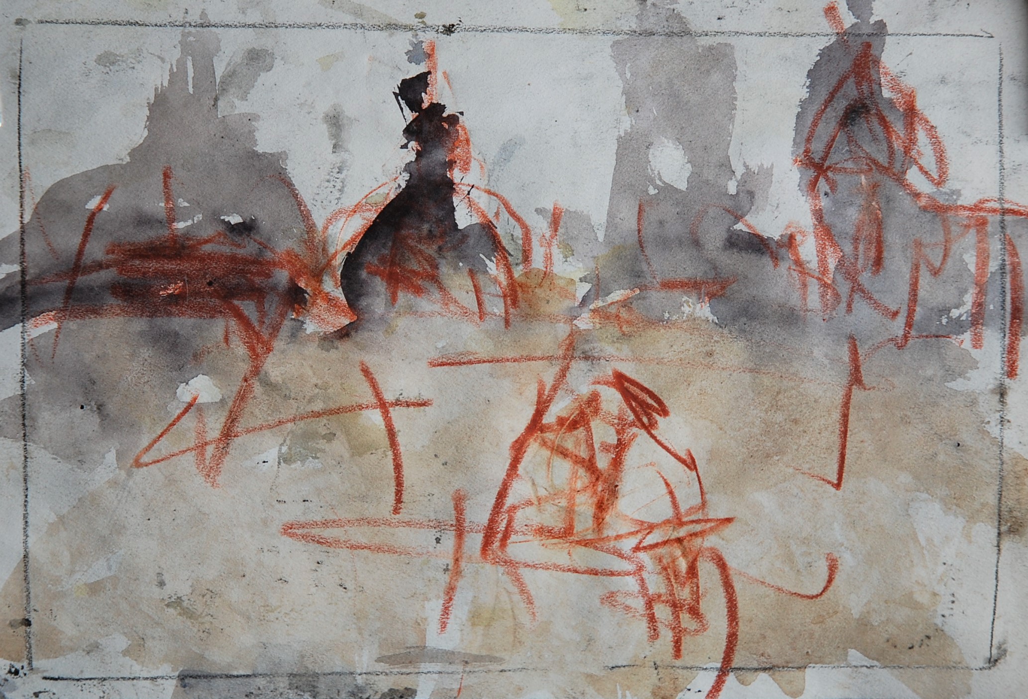 kaestner urban sketch dresden old town