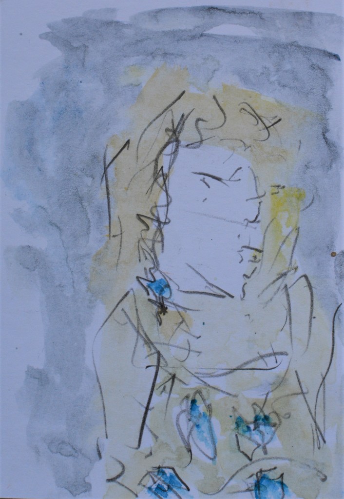 kreta-barbskizzen, chania-aquarelle