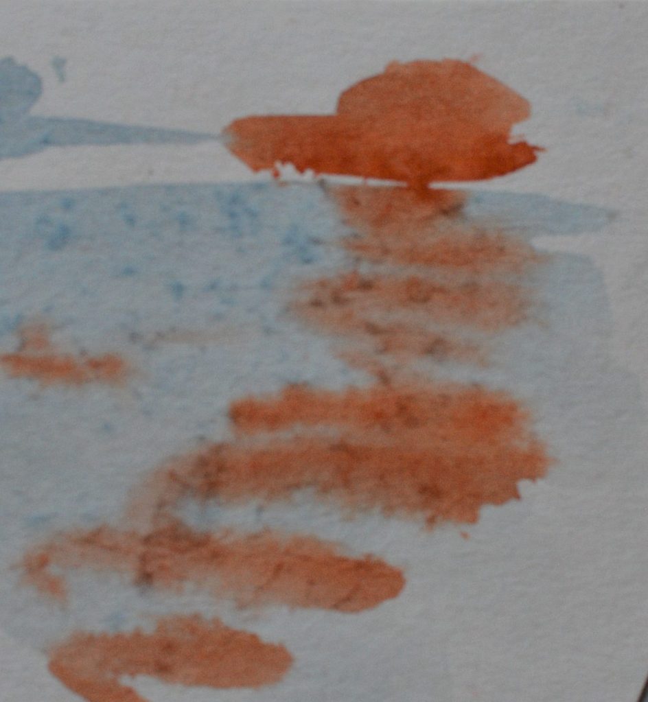 kreta farbskizzen, sonnenaufgang