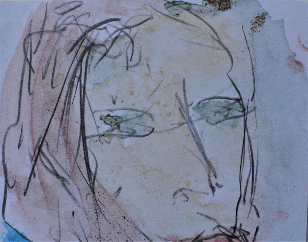 kreta farbskizzen, em mit den meeraugen