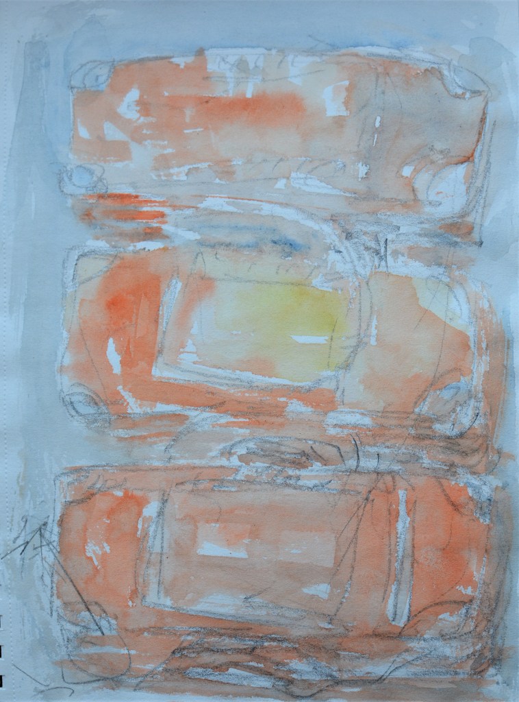 kreta-farbskizzen, chania-aquarelle